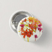 ハンバーグのプラム 缶バッジ (正面&裏面)