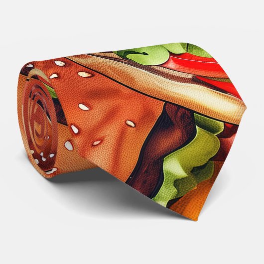 ハンバーグタイ ネクタイ (ロール)