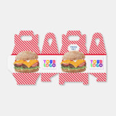 ハンバーグファストフードBBQダイナー フェイバーボックス (折り畳みなし)