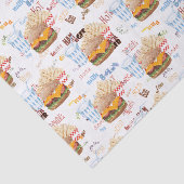 ハンバーグフライスファストフードBBQダイナー 薄葉紙 (詳細)