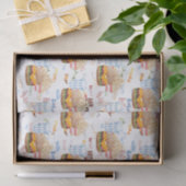 ハンバーグフライスファストフードBBQダイナー 薄葉紙 (ギフト)