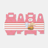 ハンバーグフライスファーストフードBBQジンガムダイナー フェイバーボックス (折り畳みなし)