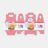 ハンバーグフライスファーストフードBBQジンガムダイナー フェイバーボックス (折り畳みなし)