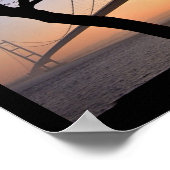 ハンバーブリッジ#4 [プリント]垂直 ポスター (角)