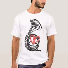 ハンパラブ 赤 Tシャツ