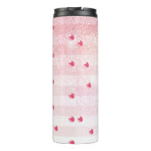 ハンパーソナライズされたド絵を描バニーグリッター タンブラー (裏面)