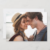 ハンビーチウェディングフォト セーブザデート (裏面)