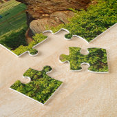 ハンピ村と寺町カルナタカ。 ジグソーパズル (側面)