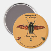 「ハンフリーは自分が雛であることを知っていた」 マグネット (正面/裏面)