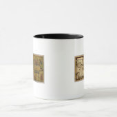 ハンフリーズの世界地図 マグカップ (中央)