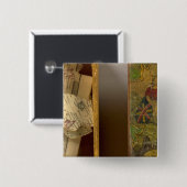 ハンフリーズの世界地図 缶バッジ (正面&裏面)