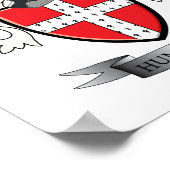 ハンフリー家紋コートオブアームズ ポスター (角)