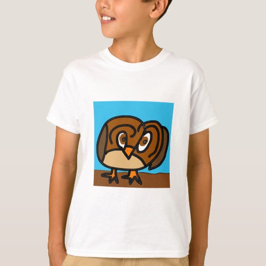 ハンフリー梟 🦉 Tシャツ (正面)