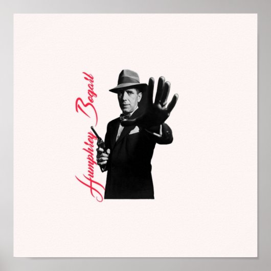 ハンフリー・ボガルト ポスター (正面)
