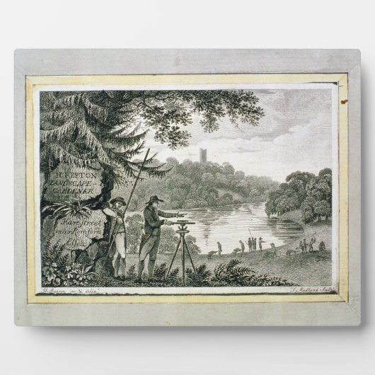 ハンフリー・リプトンのカード、ソマ刻印 フォトプラーク (正面)