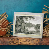 ハンフリー・リプトンのカード、ソマ刻印 フォトプラーク (側面)