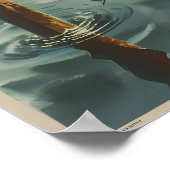 ハンブルクのインナーアルスターのヴィンテージチャーム ポスター (角)