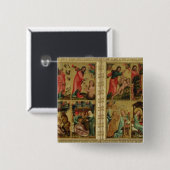 ハンブルクのセントピーターの主祭壇 缶バッジ (正面&裏面)