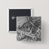 ハンブルクの地図 缶バッジ (正面&裏面)