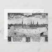 ハンブルクの景観 ポストカード (正面/裏面)