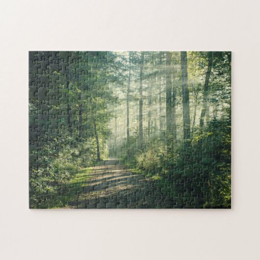 ハンブルクの10月の明るい朝 ジグソーパズル (横)