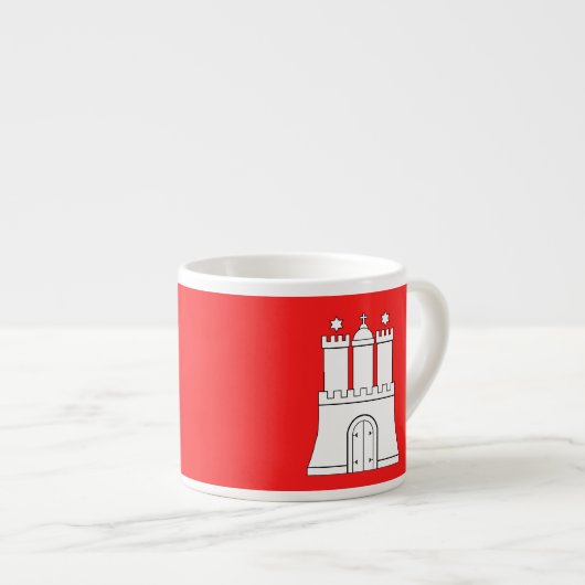 ハンブルクエスプレッソ杯国旗 エスプレッソカップ (正面右)