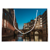 ハンブルクエラントルスブリュッケ ラージペーパーバッグ (正面)