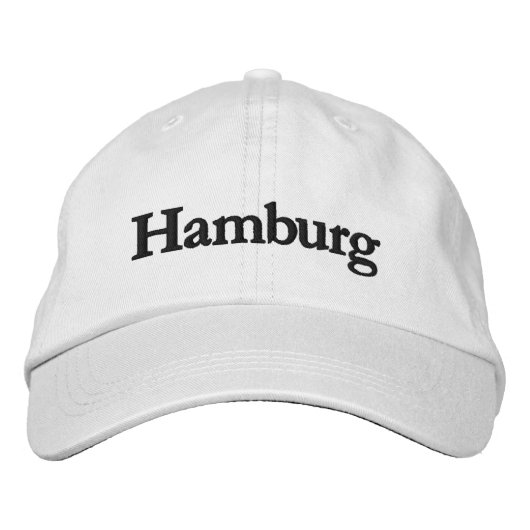 ハンブルクシティプライド 刺繍入りキャップ (正面)