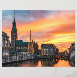 ハンブルクシーニックウォーターフロントスクラップブック紙