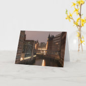 ハンブルクスピヘルシュタット カード (黄色い花)