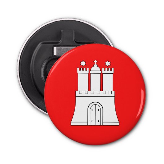 ハンブルクボトル開幕国旗 栓抜き (正面)