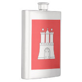 ハンブルク国旗 フラスク (右)