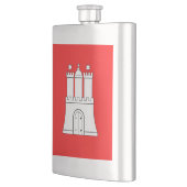 ハンブルク国旗 フラスク (左)