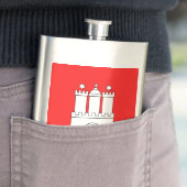ハンブルク国旗 フラスク (インサイチュ)