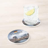 ハンブルク土産 コースター (側面)