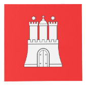 ハンブルク州旗 フォトキューブ (右)