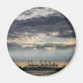 ハンブルク港 マグネット (正面)