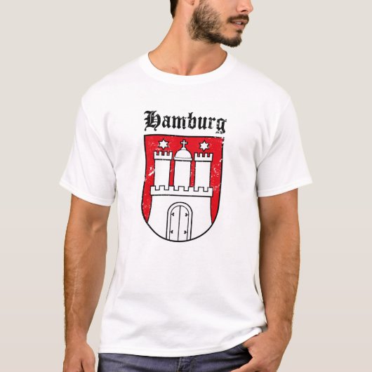 ハンブルク紋章 Tシャツ (正面)