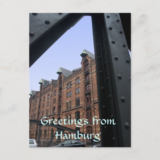 ハンブルク葉書 ポストカード (正面)