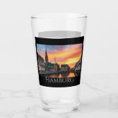 ハンブルク風光明媚ウォーターフロント タンブラーグラス (裏面)