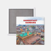 ハンブルク01B マグネット (正面/裏面)