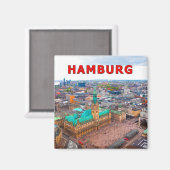 ハンブルク01C マグネット (正面/裏面)