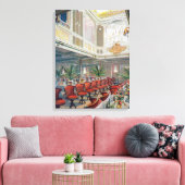 ハンブルク・アメリカ線パトリシア食堂 キャンバスプリント (インサイチュ (リビング))