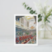 ハンブルク・アメリカ線パトリシア食堂 ポストカード (スタンド正面)