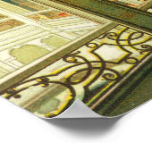 ハンブルク・アメリカ航路 ポスター (角)