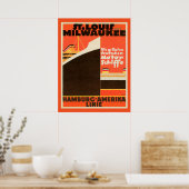 ハンブルク・アメリカ・リニー ポスター (キッチン)