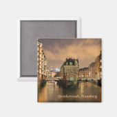 ハンブルク・スピヘルシュタット マグネット (正面/裏面)