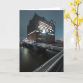 ハンブルク・ドイツ カード (黄色い花)