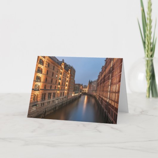 ハンブルク・ドイツ カード (正面)