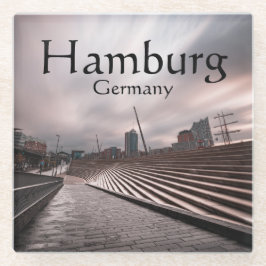 ハンブルク・ドイツ ガラスコースター